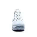 Agile by Rucoline Sneaker con Zeppa Media Alta Art. 1800-82627 1800 A Leon Bianco