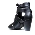 La Femme Plus Sandalo Donna Tacco Alto Art. LA3-5 Snapcalf Black
