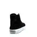 La Femme Plus Sneaker Woman Ginnica Low Art. SS05-4 Napa Mesh Black Calf Black