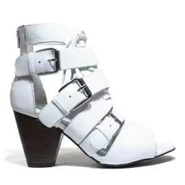 La Femme Plus Sandal Woman High Heel Art. LA3-5 Snapcalf White
