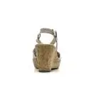 Nero Giardini Sandalo con zeppa donna Pelle Articolo P615851D 410 Sabbia