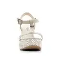 Nero Giardini Sandal wedges Woman Leather Item P615600D 410 Beige