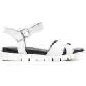 Nero Giardini Sandal Mid Woman Leather Item P615741D 707 White