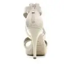 Nero Giardini Sandalo Elegante Donna Tacco Alto Pelle Articolo P615750DE 701 beige