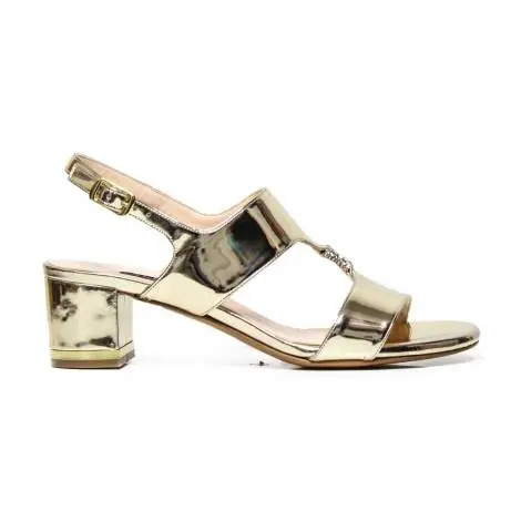 Elegant sandal Albano 4336 platinum mirror 