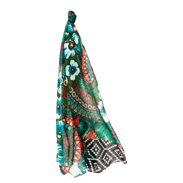 Desigual foulard donna 61W54A8 4014 Sunrise Rectangle
