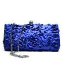 Ikaros gem flower clutch bag woman A2839BLUET Blue
