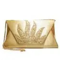 Ikaros gem clutch bag woman A1067ORO Gold