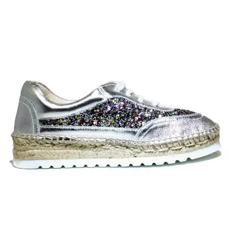 Viguera Sneakers Donna Con Zeppa Bassa 1310215235091 Deportivo Glitter Multi+Baby Plata