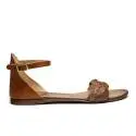 Scarpine Italiane Sandals Low Woman Treccia z.10 Leather