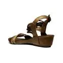 Bueno Shoes Sandalo Donna Tacco Basso SINEM A563 Oro