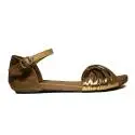 Bueno Shoes Sandals Women's Low Heel MUSTO A542 Gold