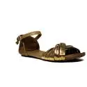 Bueno Shoes Sandalo Donna Tacco Basso MUSTO A542 Oro