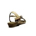 Bueno Shoes Sandalo Donna Tacco Basso KROSS A408 Oro