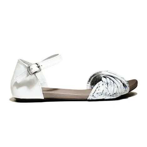 Bueno Shoes Sandals Women's Low HeelMUSTO A561 White