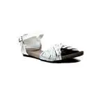 Bueno Shoes Sandalo Donna Tacco Basso MUSTO A561 Bianco