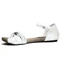 Bueno Shoes Sandalo Donna Tacco Basso MUSTO A561 Bianco