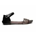Bueno Shoes Sandals Women's Low Heel MERIT A507 Emo Black
