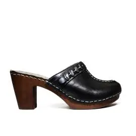 Marika Milan Women's Sandals Medium Heel Art. 8100310 ALFA D Black