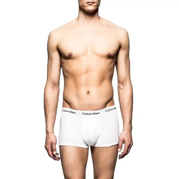 Calvin Klein Boxer Uomo U2664G 100 Bianco