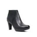 Geox Ankle Boots Women High Heel D64G9B 00085 C9999 Black