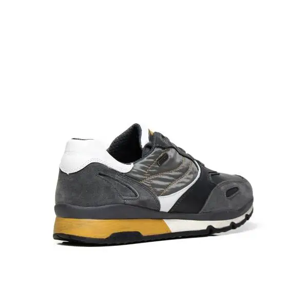 Geox sneakers uomo U44S7A U44S7A 022FU C9268 charcoal grigio
