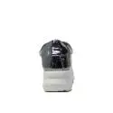 Fornarina sneaker con zeppa color argento venere-silver effetto specchio articolo PIFVH9509WMA9000 