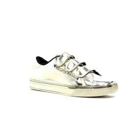  Versace Jeans E0VOBSD2 75396 M27 sneakers woman low-heeled black gold