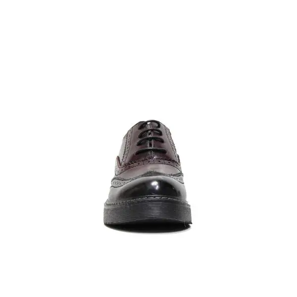 Kharisma wingtip shoe 1244 kenia black bordò