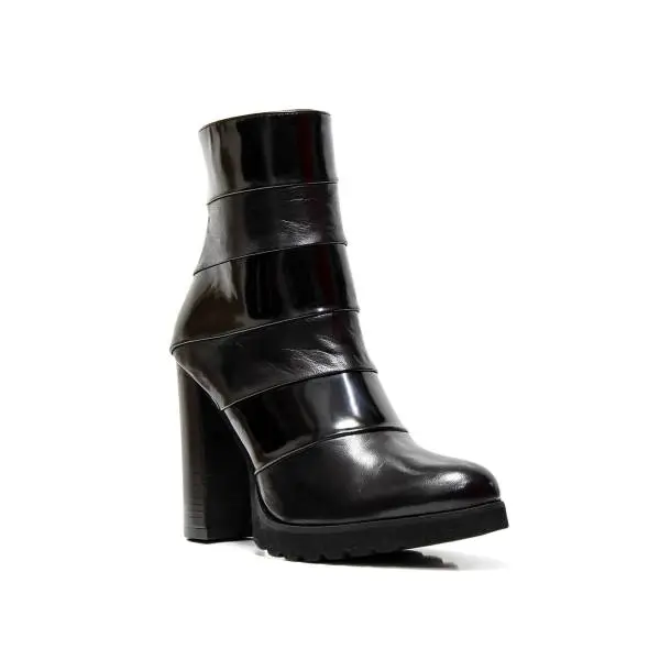 Bacta de Toi ankle boots 5424 tr vitello leather black