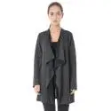 Sandro Ferrone knit cardigan C39 02391 AI17 with sequins, black polyester and viscose