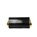 Sandro Ferrone borsa clutch A2 OBELIX AI17 in plexiglass color nero e oro