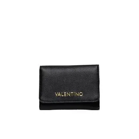Mario Valentino wallet woman VPS1E043K RIALTO ecoleather black, with clip closing