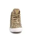 Guess beige sneaker with logo fabric and inner wedge article FLJIL1 FAL12