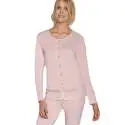 Andra pigiama donna Art. 7724 color rosa con dettagli in pizzo