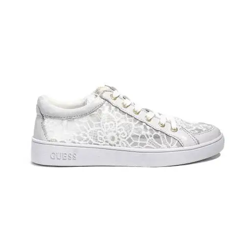 Guess sneakers bassa donna colore white FLGN1 LAC12 WHITE
