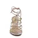 Guess sandalo con tacco alto multicolore articolo FLAEY1 PEL03 modello aeyla