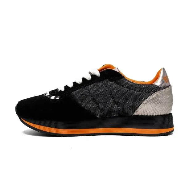 Blauer 6FWOFASRUN/ANI/B sneakers donna tacco basso colore nero