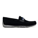 Geox loafers man U7207F 00022 C4002 color navy suede