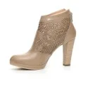 Nero Giardini woman ankle boot with high heels in champagne color article P717004D 439