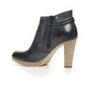 Nero Giardini woman ankle boot with high heels blue color article P717005D 200