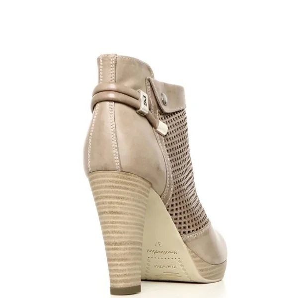 Nero Giardini woman ankle boot with high heels champagne color article P717005D 439