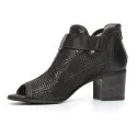 Nero Giardini woman ankle boot popped with heels black color article P717020D 100