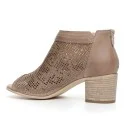 Nero Giardini woman ankle boot popped with heels turtledove color article P717021D 406
