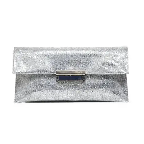 Albano 709 NEW PARTY clutch bag woman with silver lurex effect