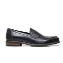 NERO GIARDINI P704862U 200 loafer shoes blue color man