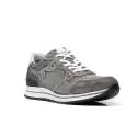 NERO GIARDINI P704912U 122 sneakers uomo in scamosciato color grigio