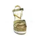 Byblos sandalo con zeppa alta donna colore platino articolo 672125 039