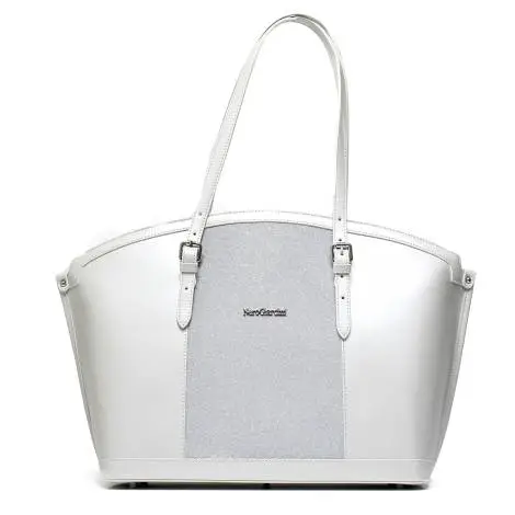 NERO GIARDINI P743423D 701 women's bag in dirty white