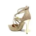 Guess decoltè with high heels crossed on front powder color article FLBLN2 LEP08 BELEN/DECOLLETTE